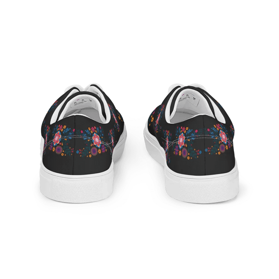 Positive Vibes Lace-Up Canvas Shoes product image (8)