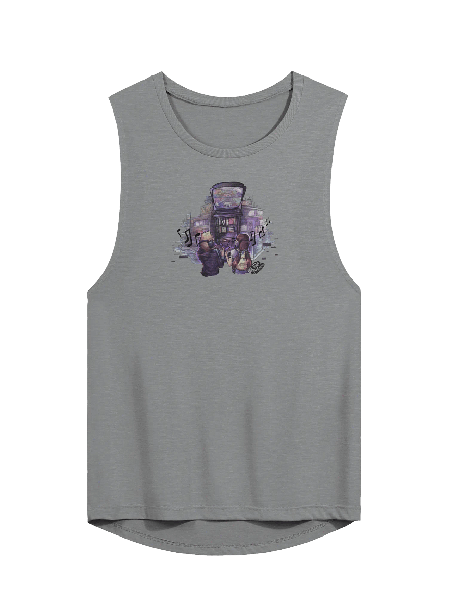 Women's Flowy Muscle Tank (Purple Dreams Design) product image (5)
