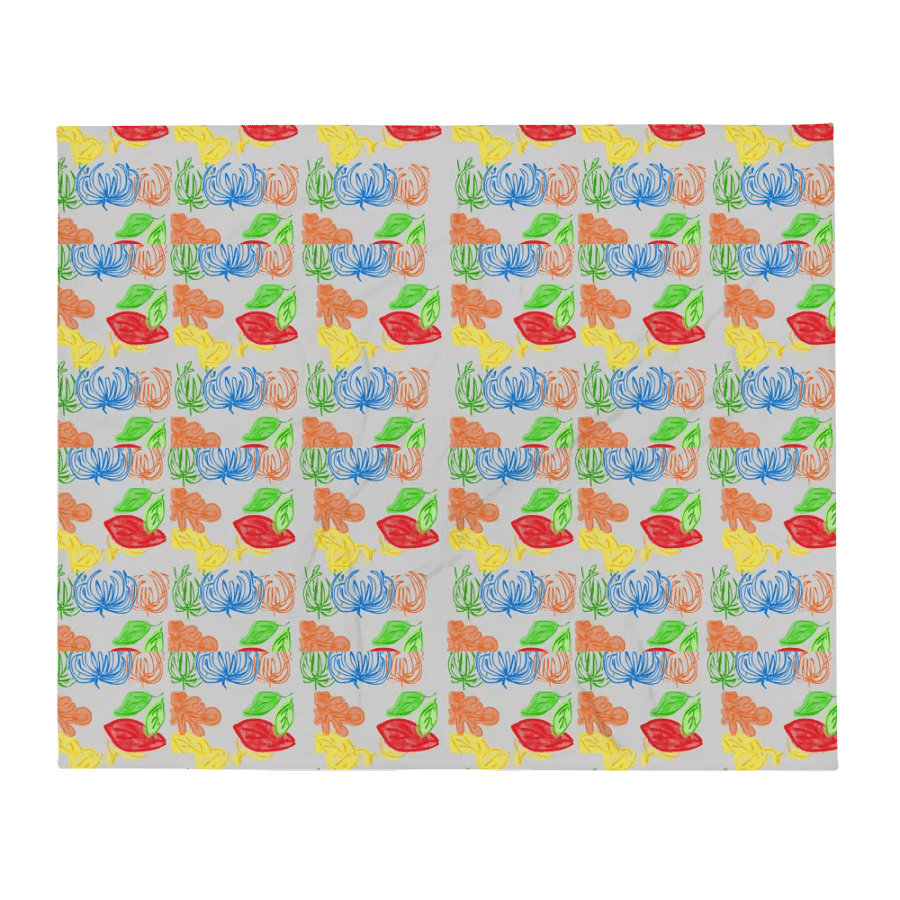 Plant Themed Throw Blanket product image (1)