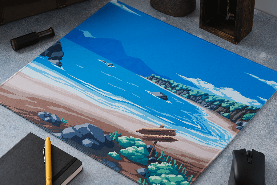 Coastal Retreat Desk Mat product image (1)