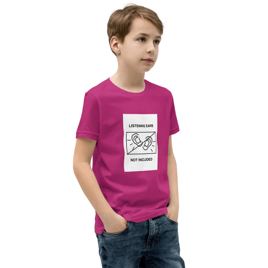 Youth Printed T-Shirt - Listening Ears Not Included product image (78)
