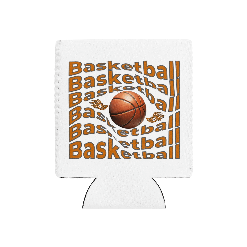 Swirl Basketball Can Cooler product image (1)