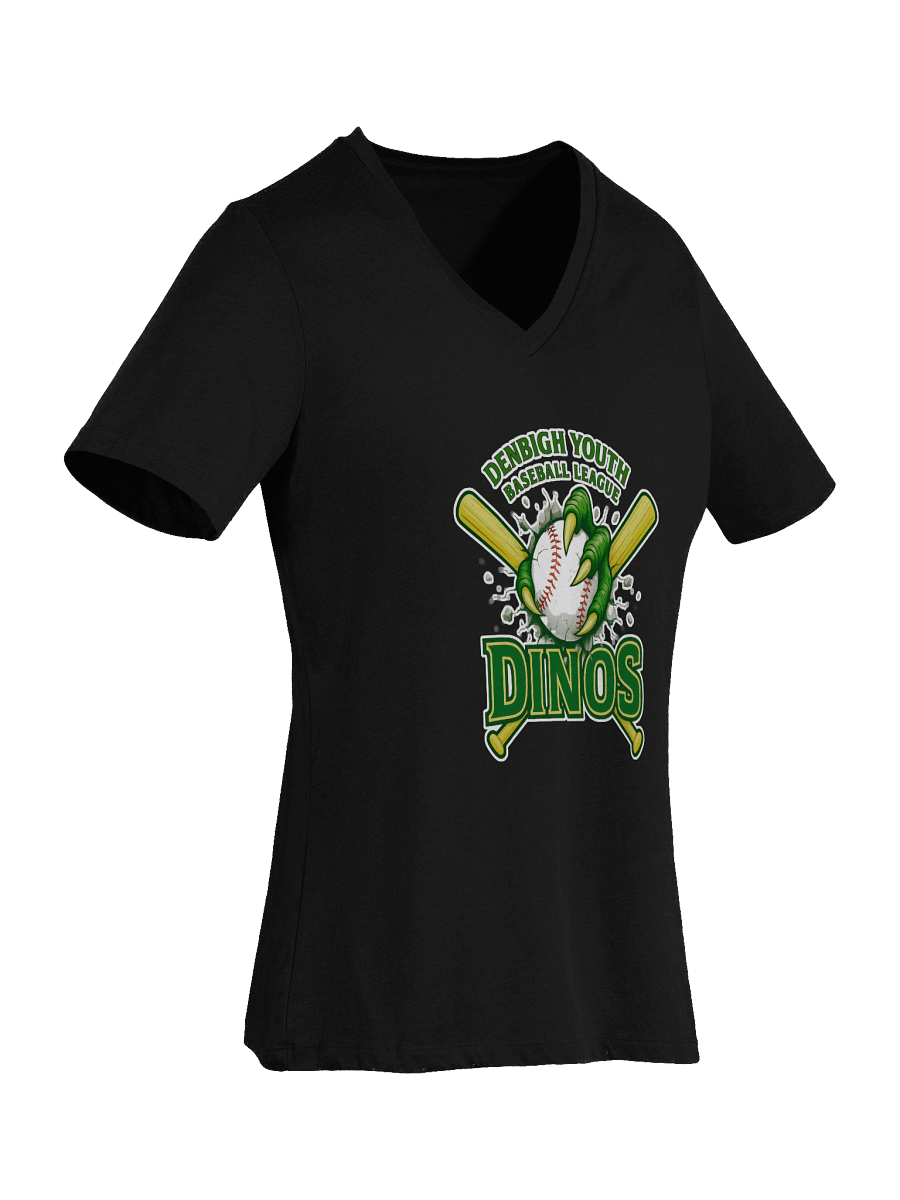 Dinos Baseball Claw Logo V-Neck Tee product image (56)
