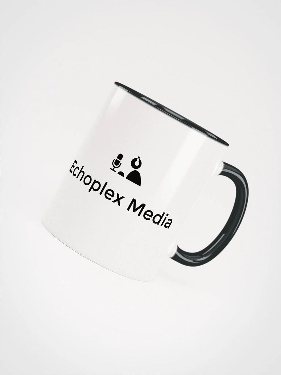 Chemtrails Plane Mug with Colored Handle product image (5)