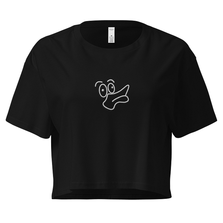 "Ducc Face" Embroidered Crop Top product image (1)
