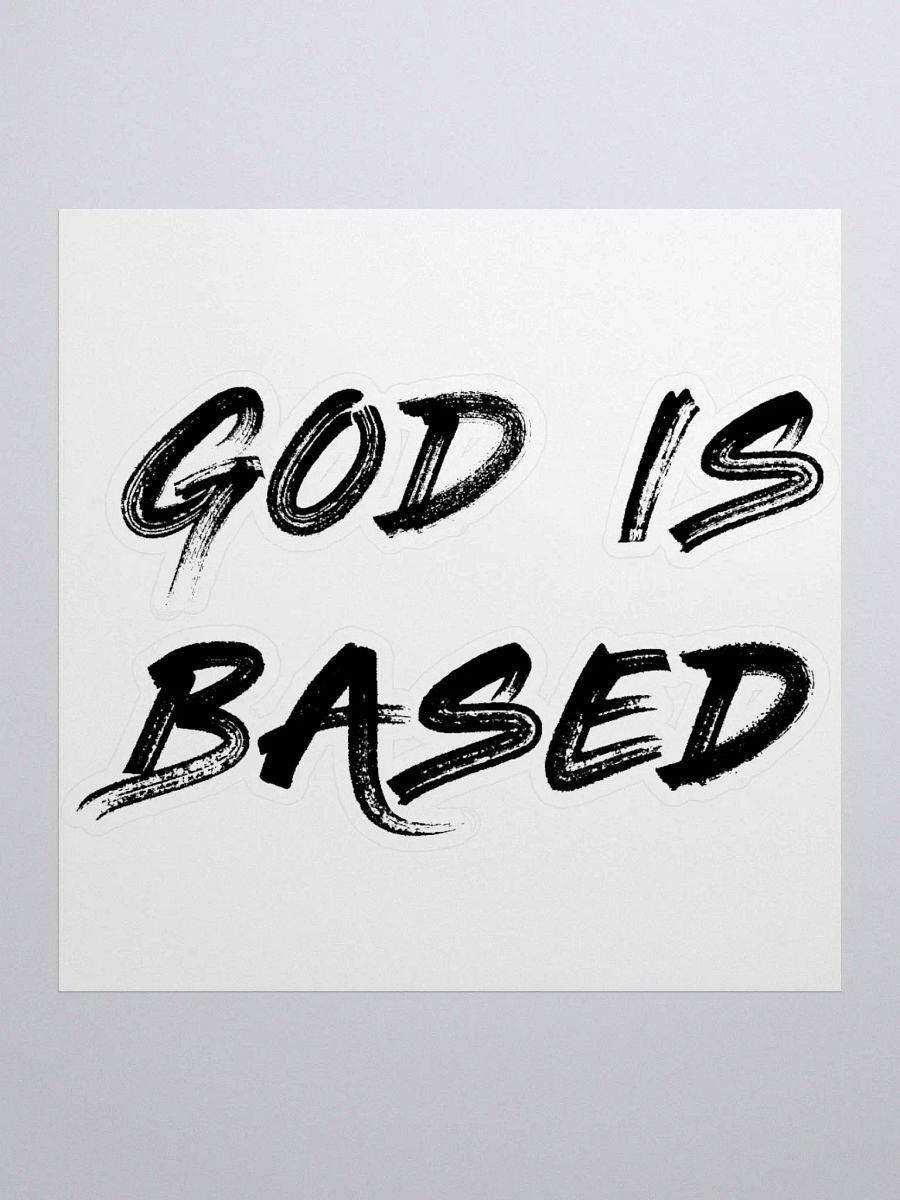God is Based (Black) product image (3)