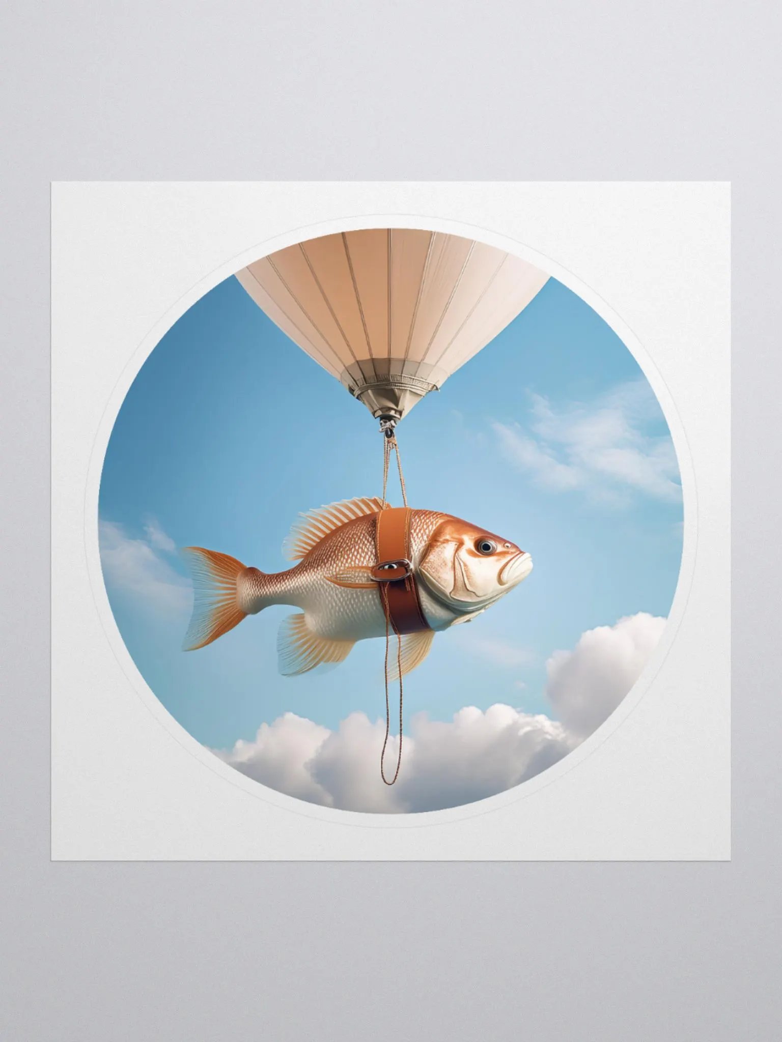 Fish No. 02 Vinyl Sticker product image (2)