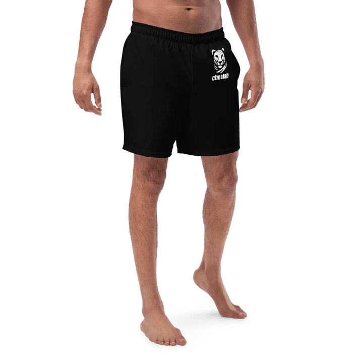 Cheetah Swim Trunks black product image (1)