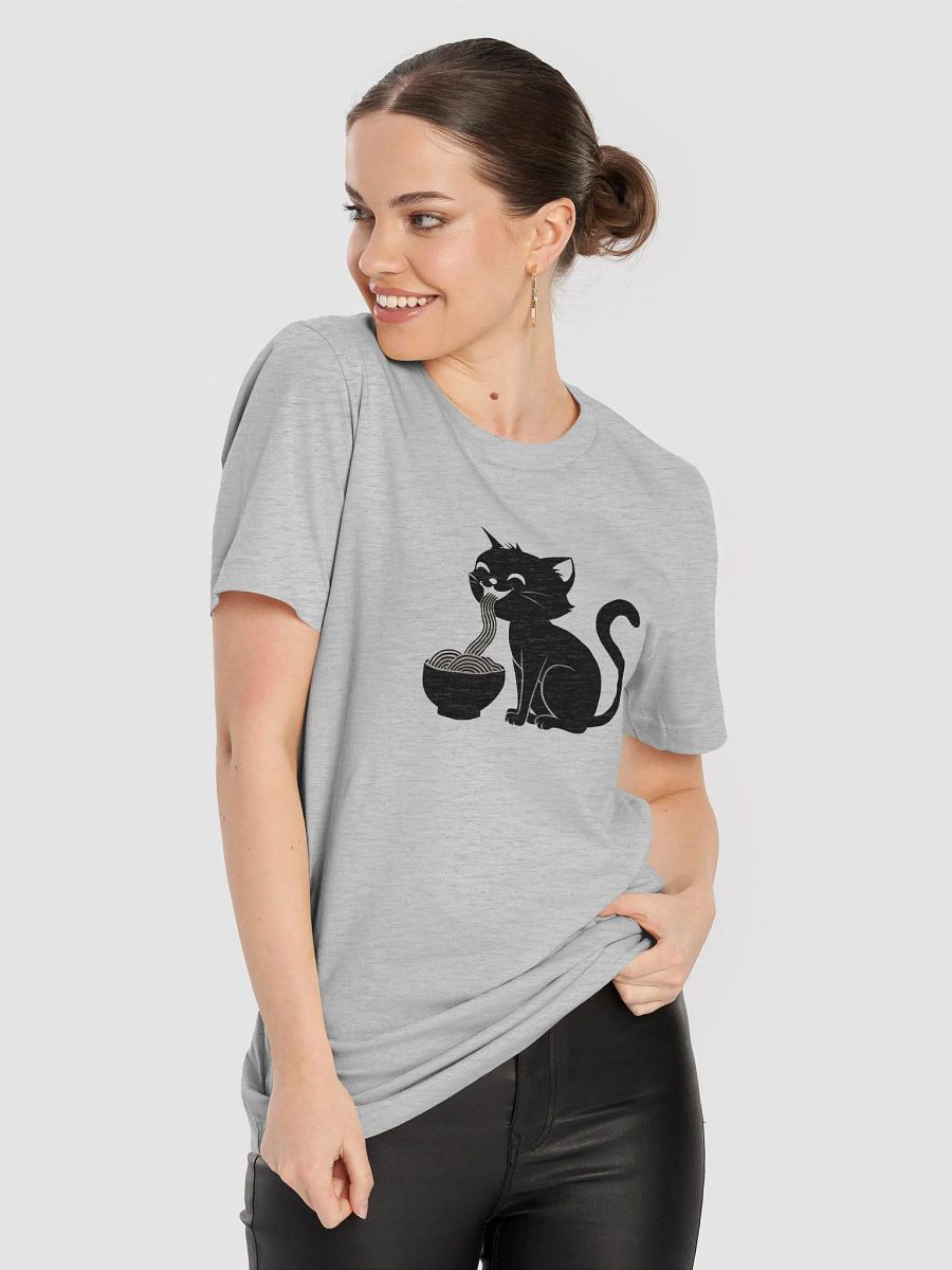 Cute Cat Noodle Delight T-Shirt product image (8)