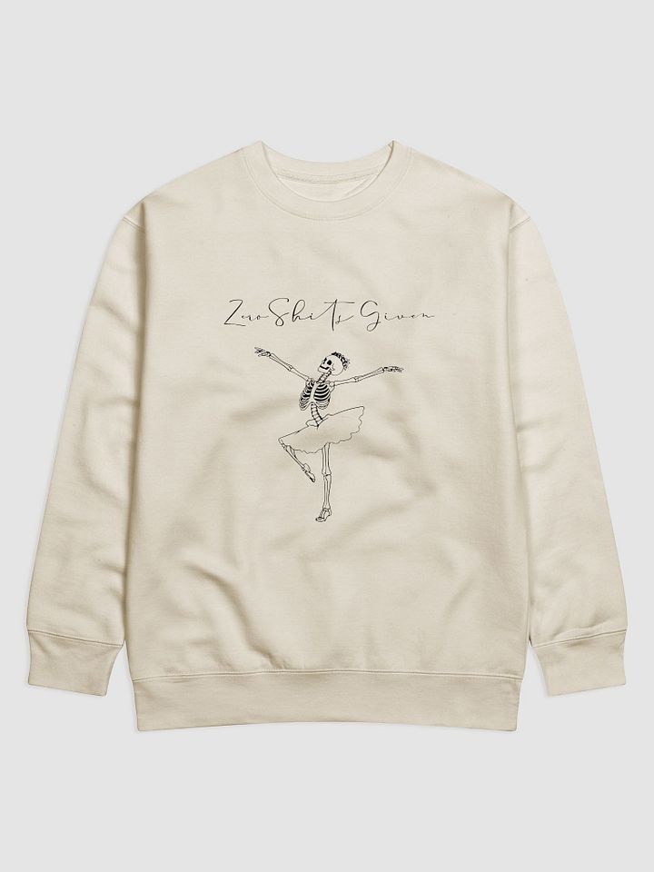 Zero Shits Given Sweatshirt product image (2)
