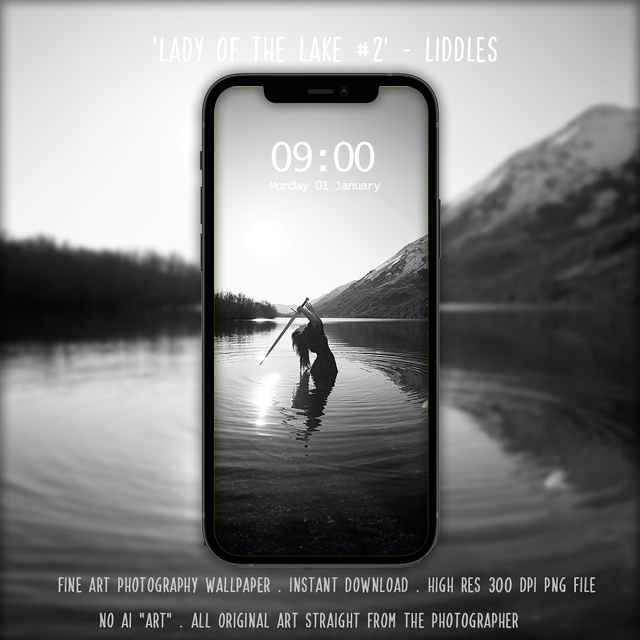Lady of the lake #2 by Liddles phone wallpaper product image (1)