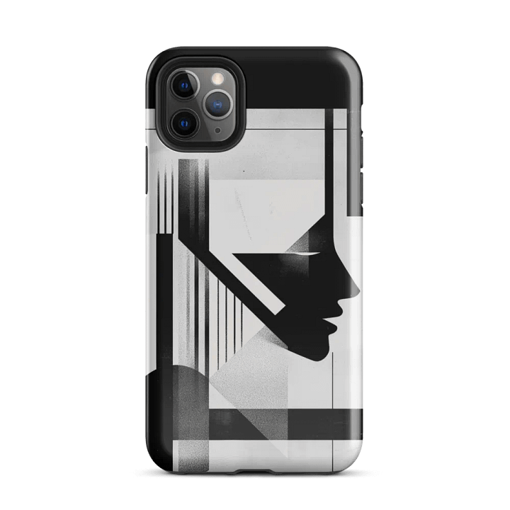 Abstract Persona 003 (Black) (Iphone Tough Case) product image (2)