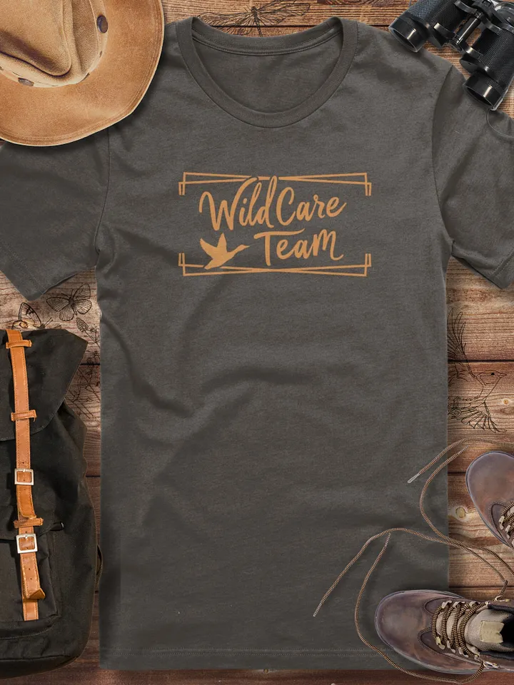 Wildlife Rehab Shirt, Animal Rescue Tee, Vet Tech Uniform, Wildlife Rescuer Gift, Bird Lover Unisex Graphic Tee, Wild Care Team T-shirt product image (1)