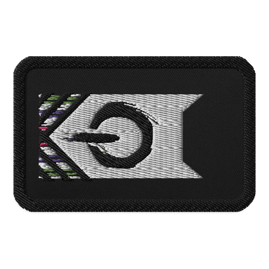 OptimusProcrastinus PowerUP Patch (White on Black) product image (1)