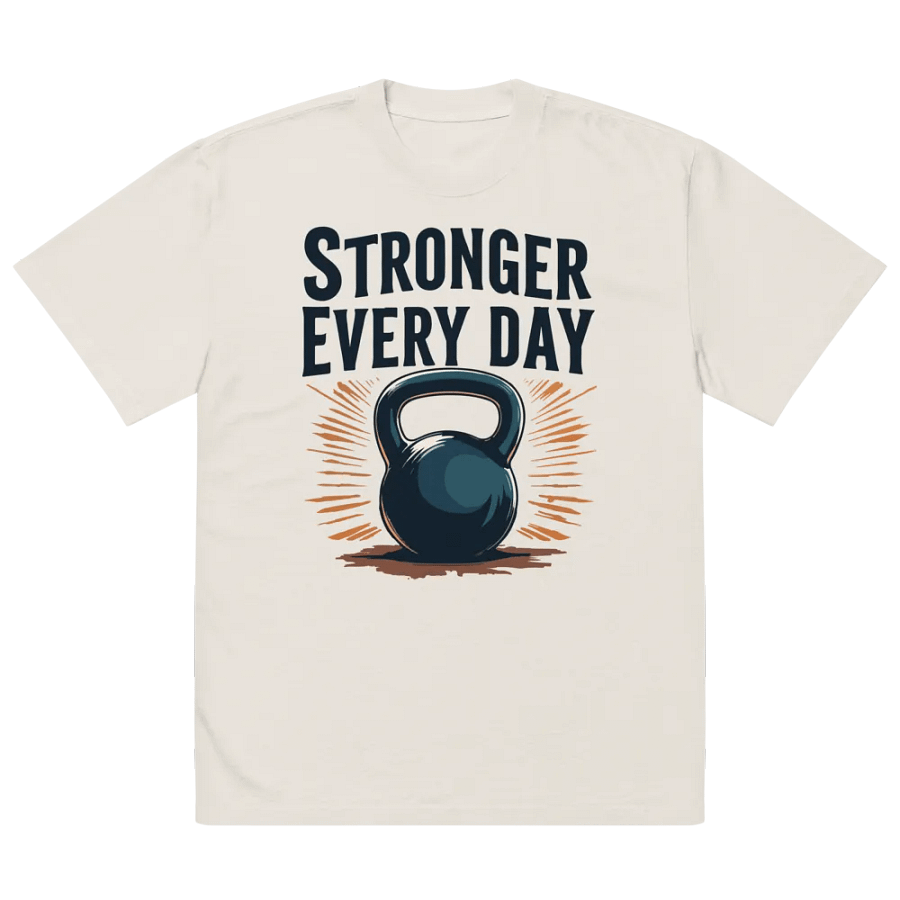 Stronger Every Day Oversized T-Shirt product image (3)