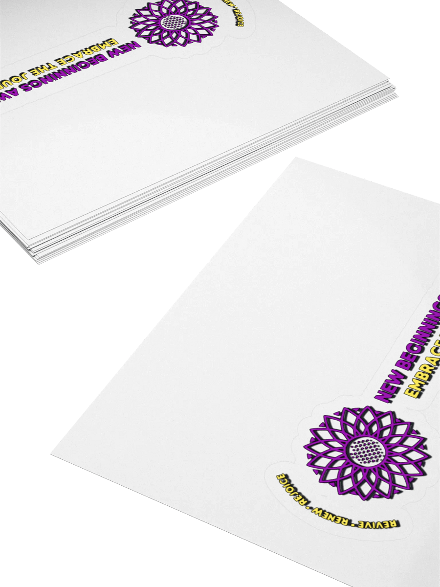 Revive & Renew Floral Sticker product image (4)