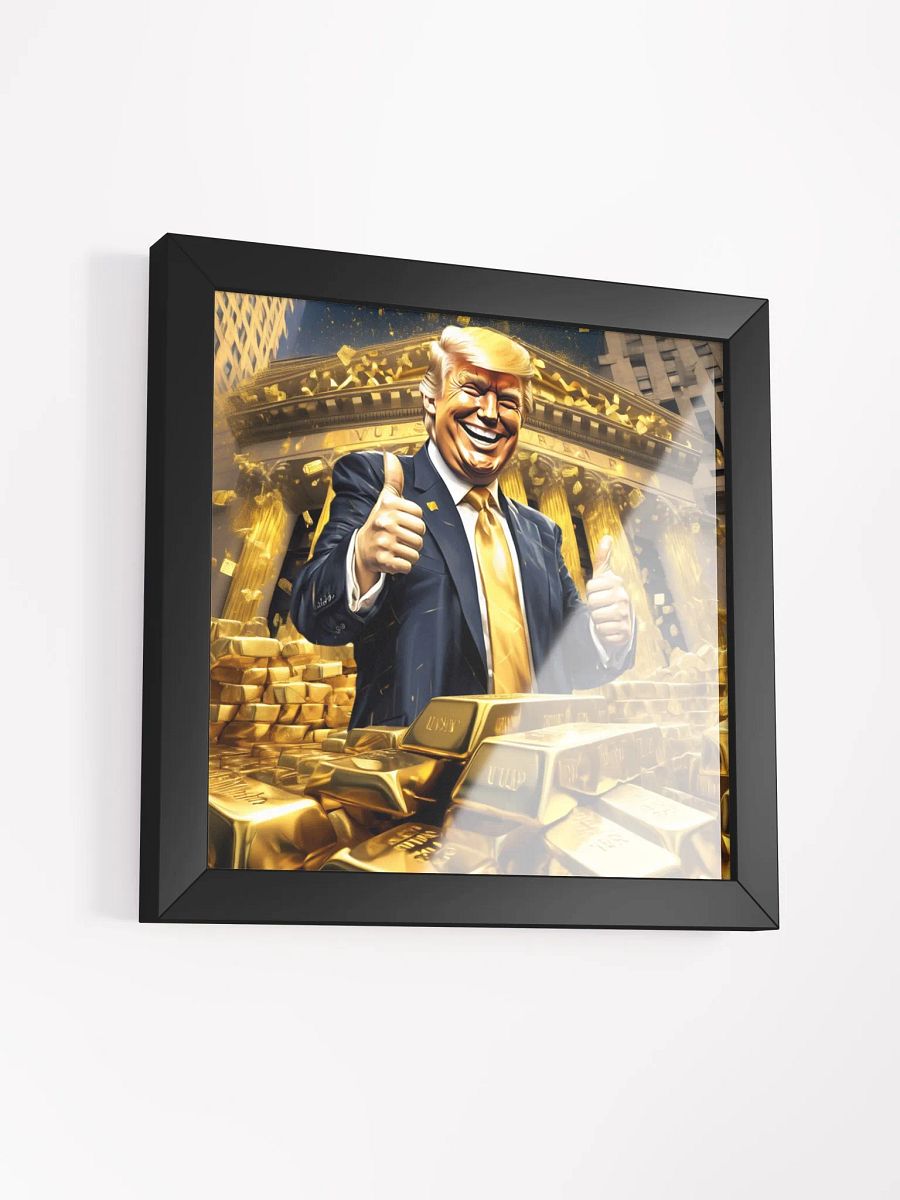 Make America Rich Again Frame product image (3)