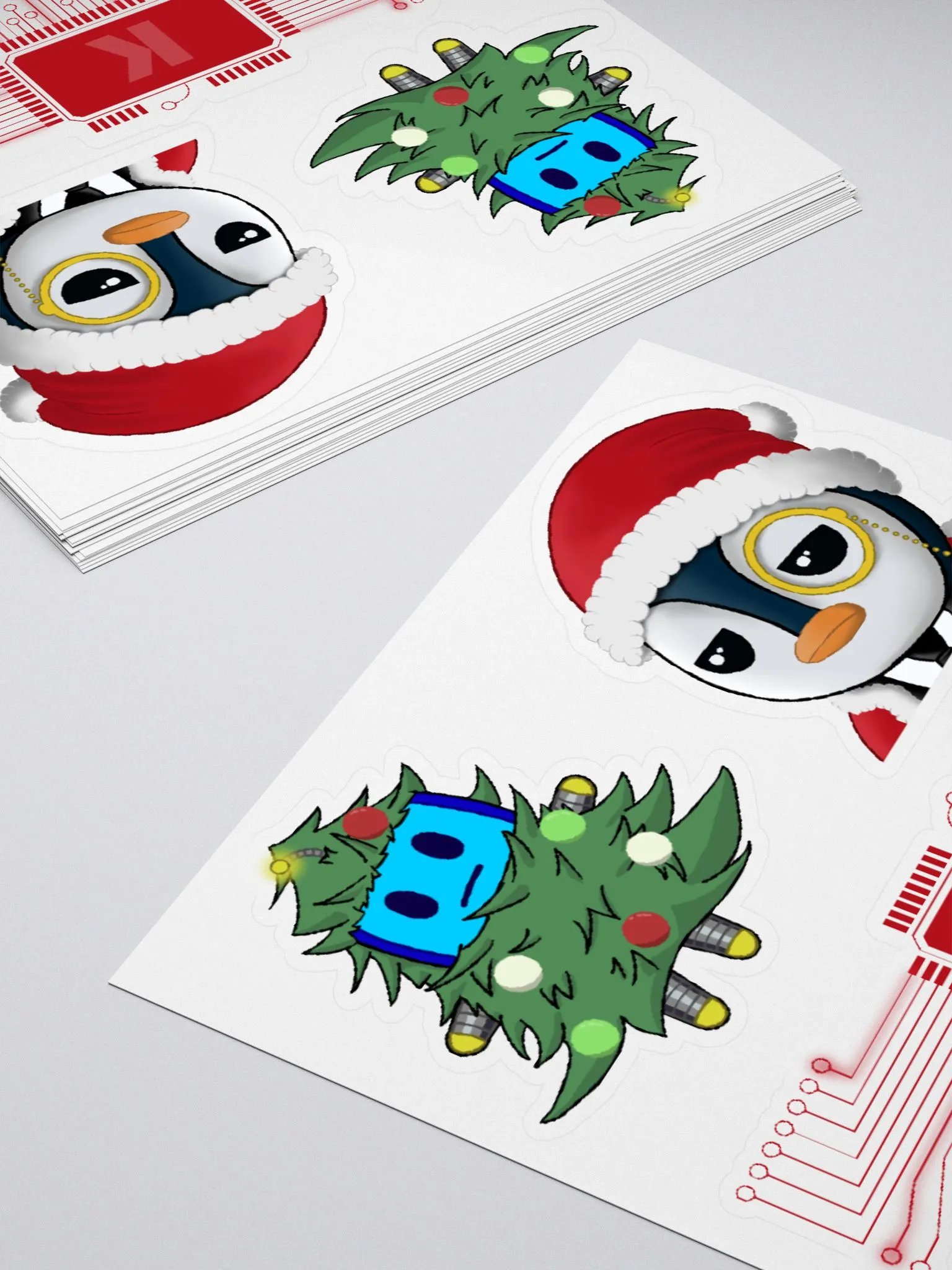 Holiday Sticker Sheet (3 sizes) product image (4)