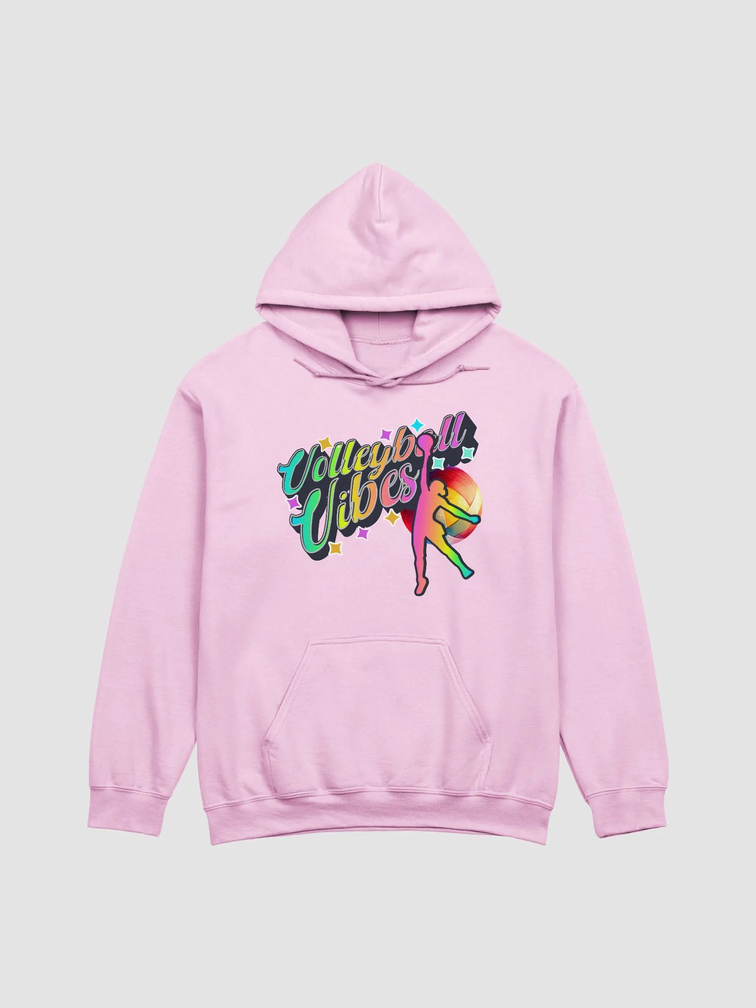 Volleyball Vibes Female Classic Hoodie product image (7)