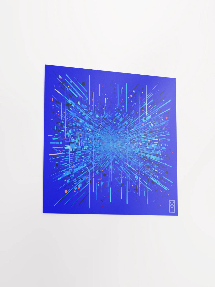 Poster Global Blue Screen: Abstract Interpretation product image (3)