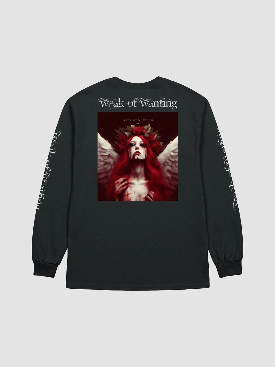 Weak Of Wanting 'Chaotic Angel' Long Sleeve T-Shirt (Front, Back & Sleeve Print) product image (3)