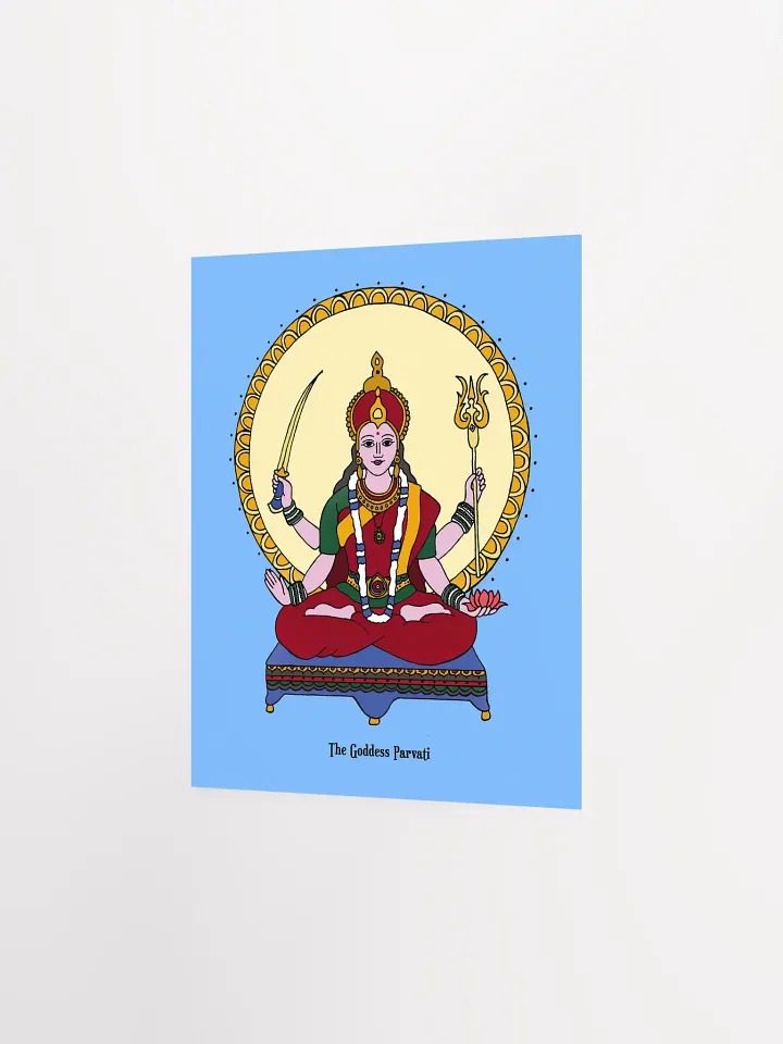 Goddess Parvati 8x10 Print product image (2)