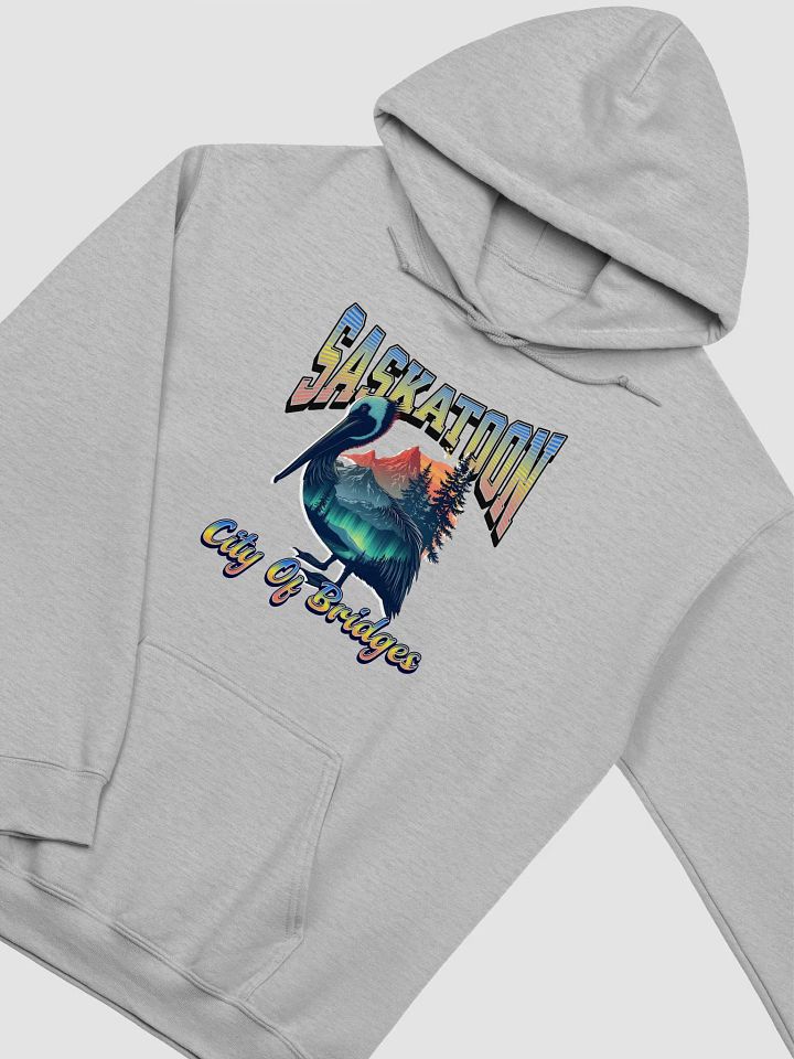 Saskatoon City Of Bridges Pelican Nature Fusion Hoodie product image (22)