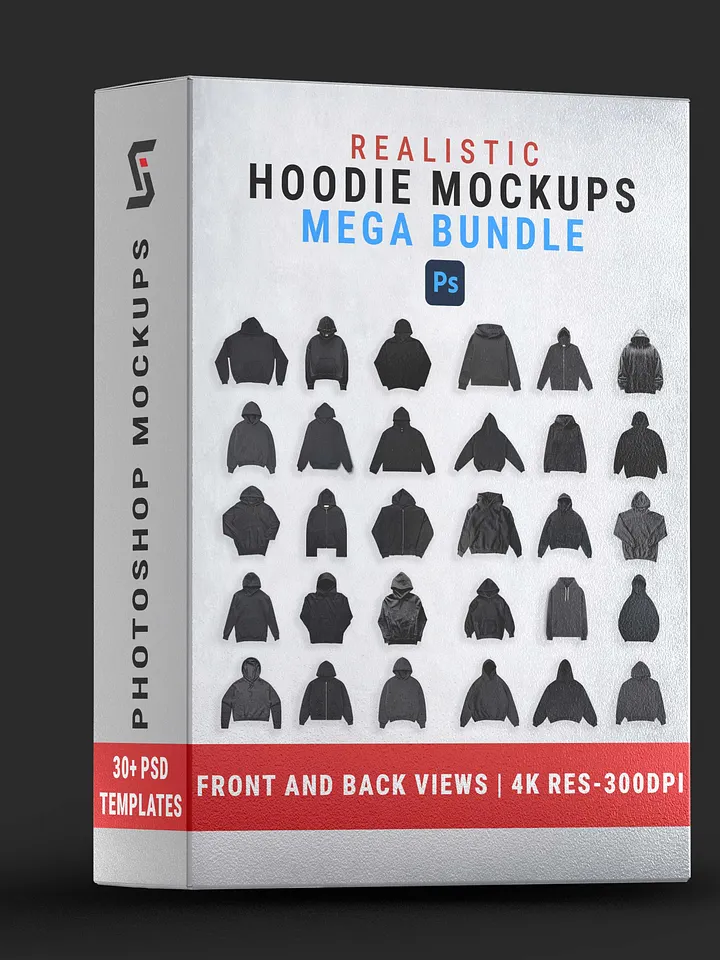 Hoodie PSD Mockups Mega Bundle product image (1)