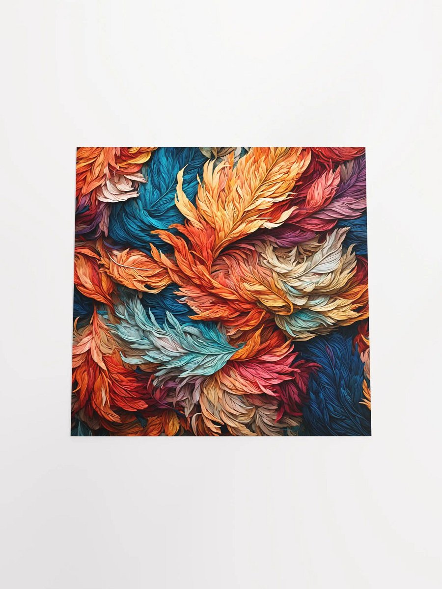 Bright and vibrant feather product image (8)