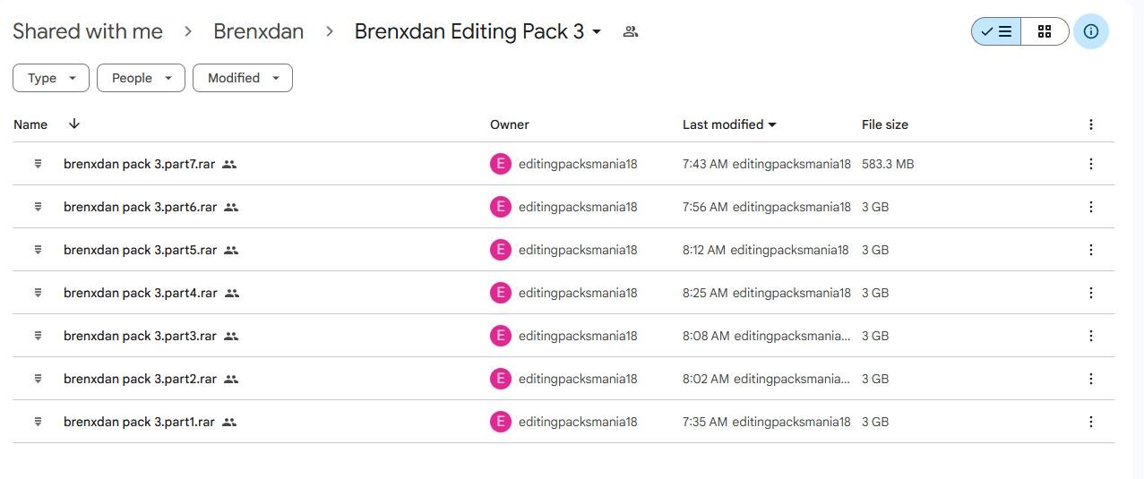 Brenxdan Editing Pack 3 product image (2)
