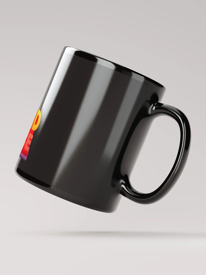 SOUND POLICE Black Glossy Mug product image (3)