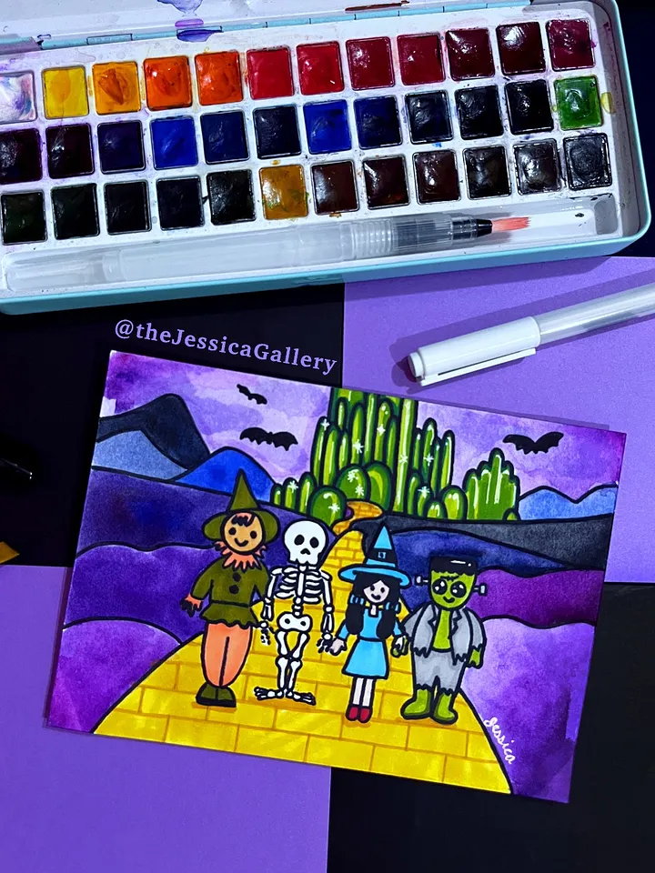 Golden Path Squad Art Print product image (2)
