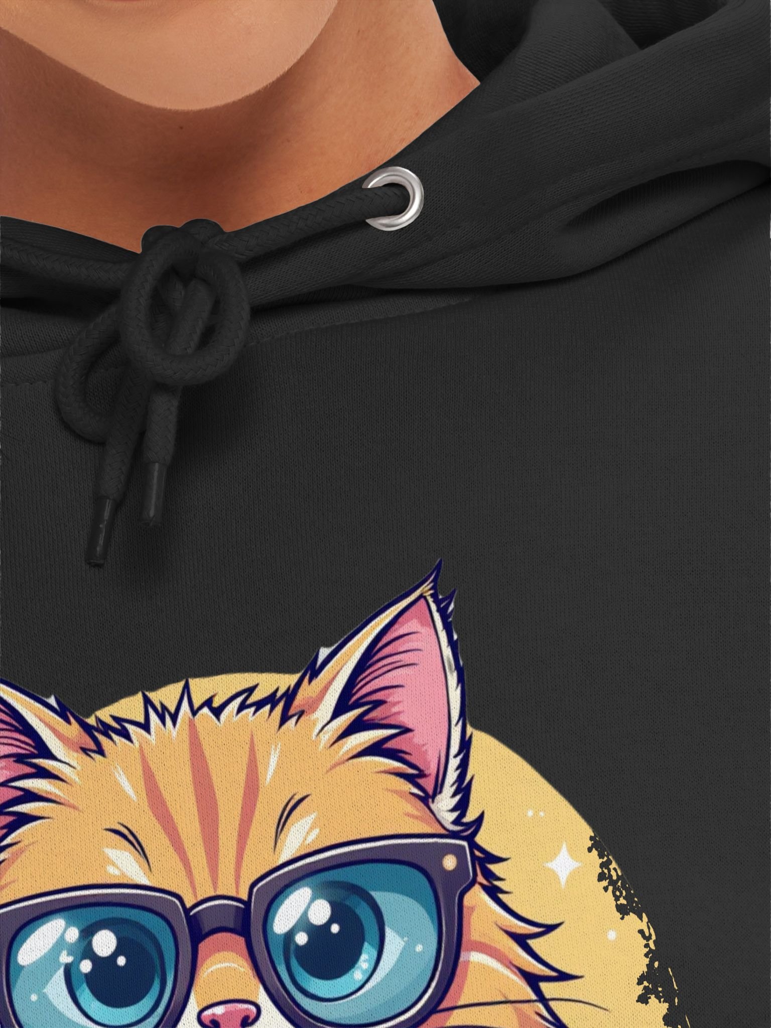 Pawsitively Purrfect Feline Vibes Unisex Hoodie product image (7)