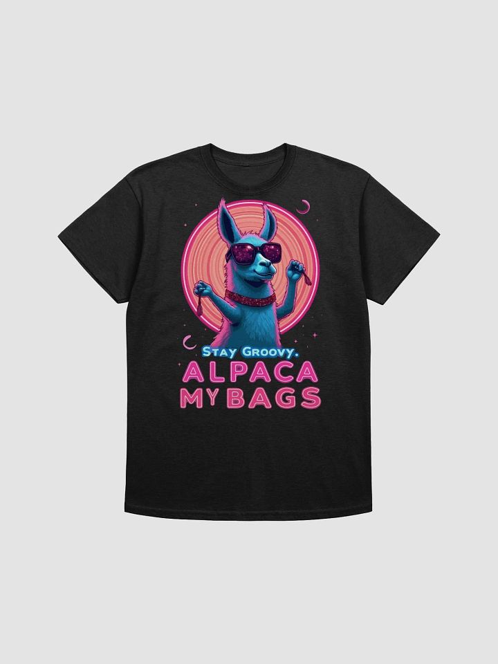 Stay Groovy, Alpaca My Bags T-Shirt product image (1)