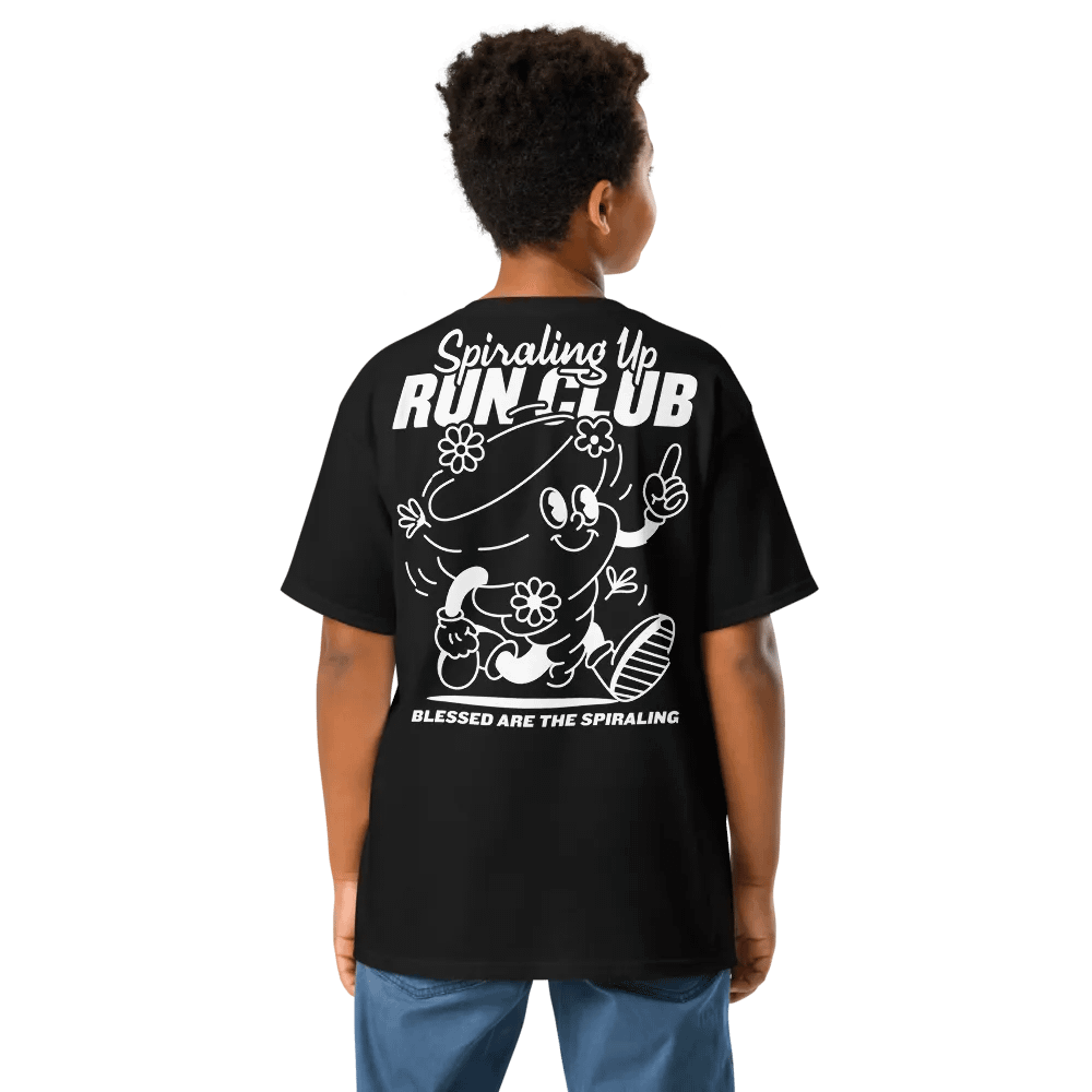 YOUTH - Spiraling Up Run Club Tee product image (3)