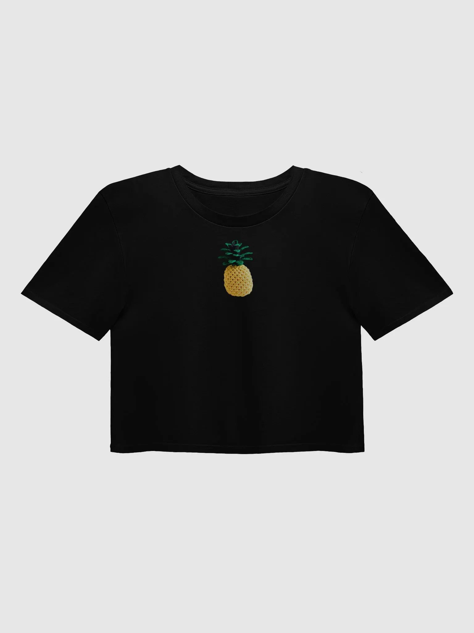 CozyAvocado Women's Premium Pineapple Crop Top #1 product image (1)