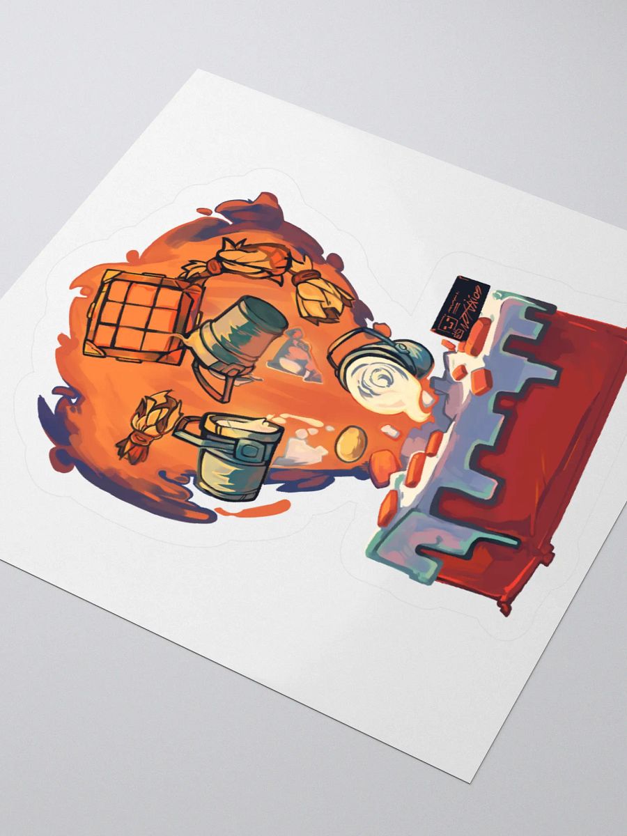 "I'll Make a Cake" Design Sticker product image (3)
