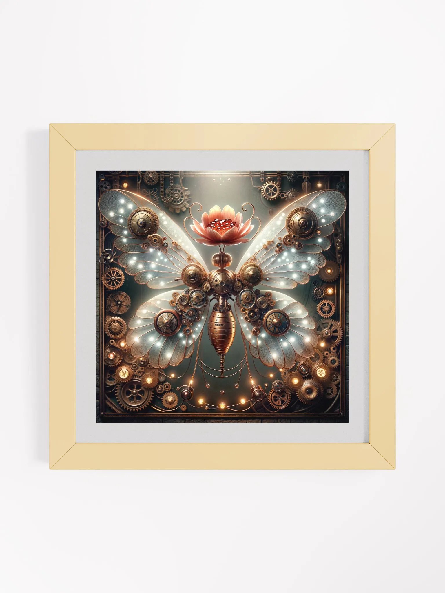 Wall Art: Celestial Steampunk Butterfly product image (9)
