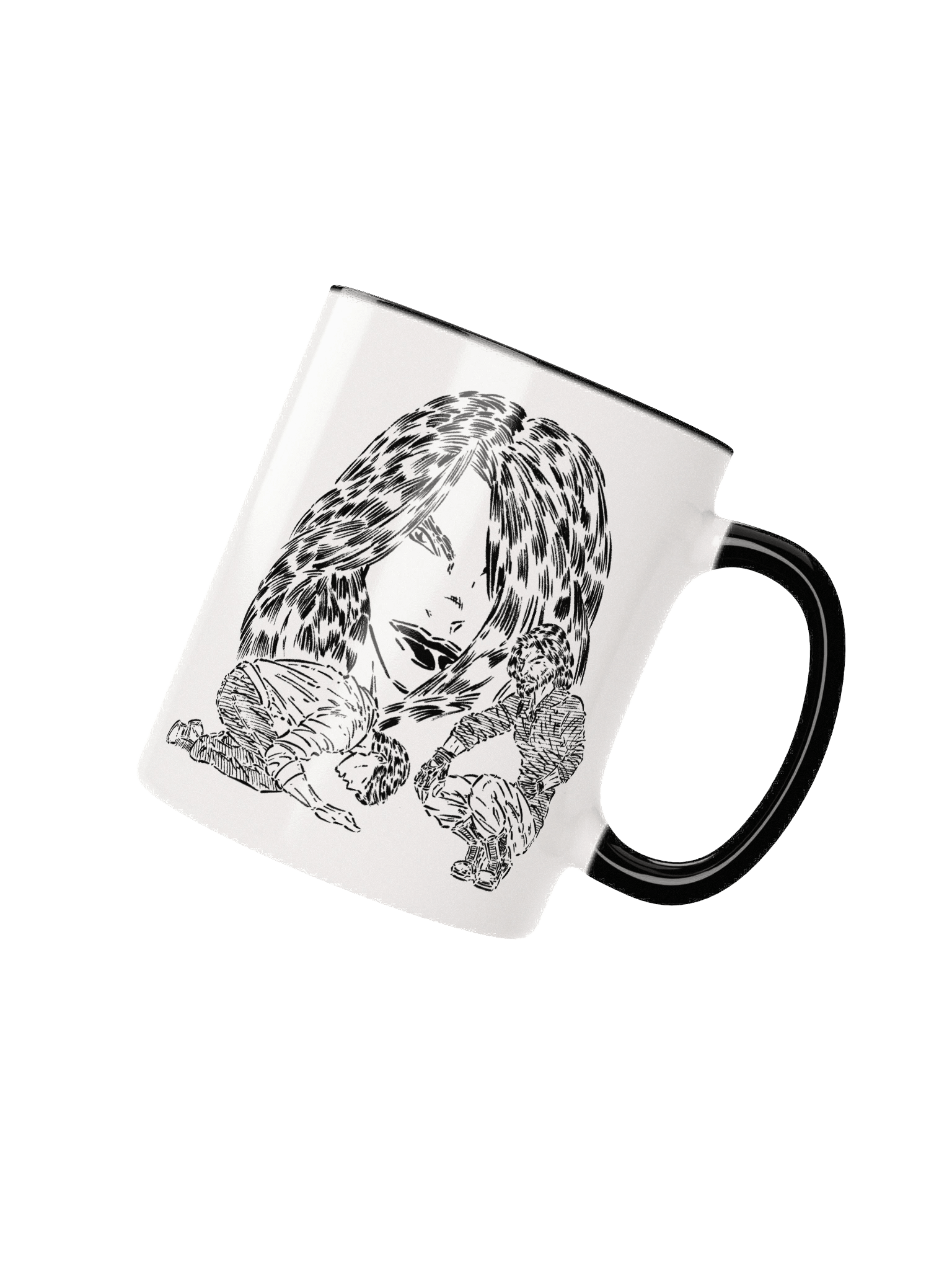 MEIFUMADO | Atsuko | Black & White Mug product image (2)
