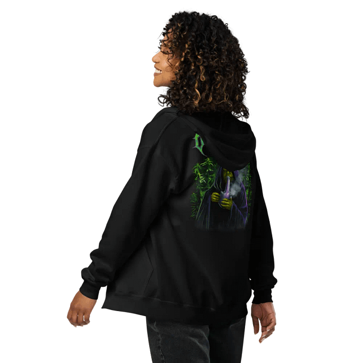 My Little Green Friend zip hoodie product image (1)
