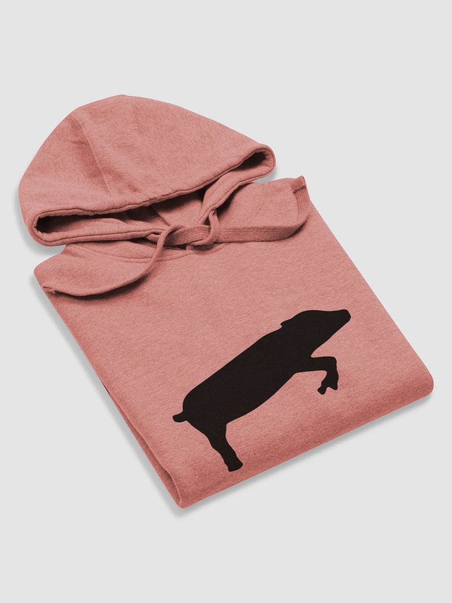 Leaping Pig BLACK (Cotton Heritage Unisex Premium Hoodie) product image (17)