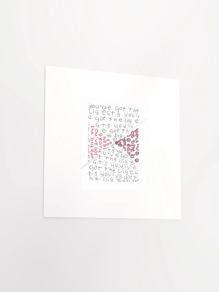 youve got the big ears panel card print product image (2)