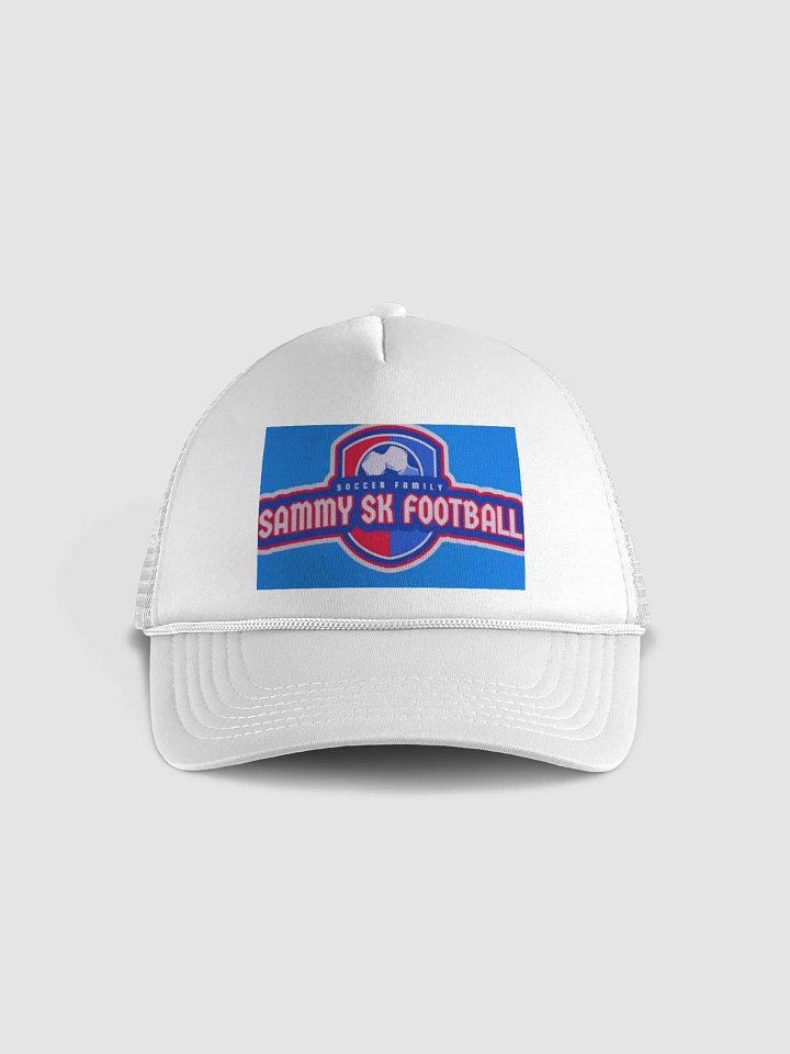 Sammy Sk Football White Snapback Cap: Support the Crew! product image (1)