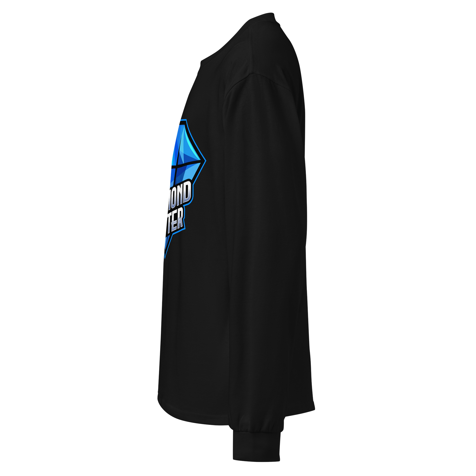 Faceted Diamond Cutter Long Sleeve Shirt With Large Logo product image (4)