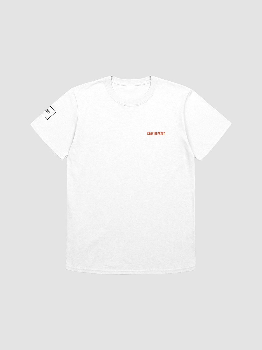 Stay Blessed Classic White T-shirt product image (3)