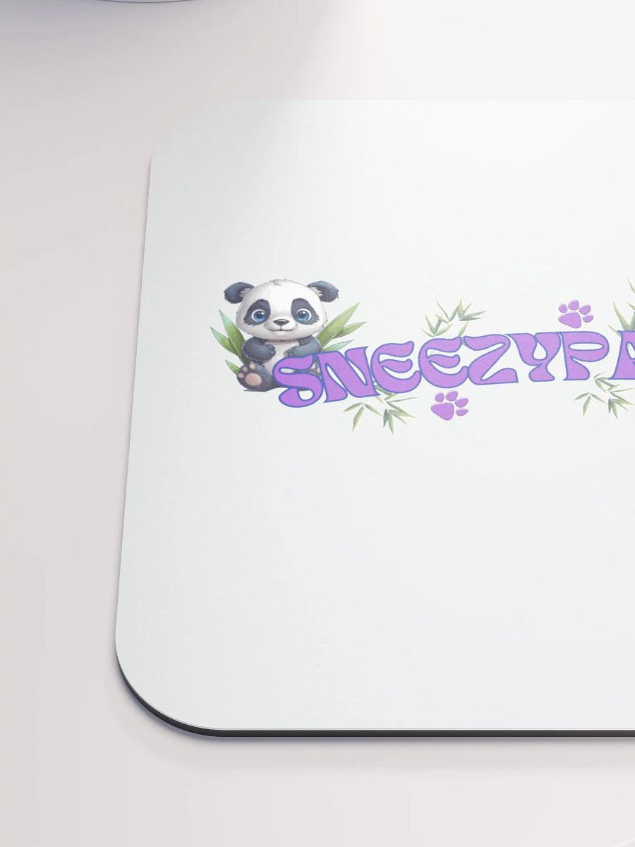 Panda Logo mouse mat product image (6)
