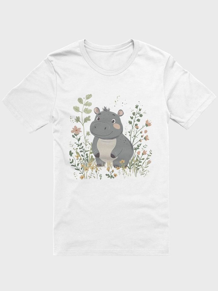 Hippo in Spring Garden Tee product image (1)