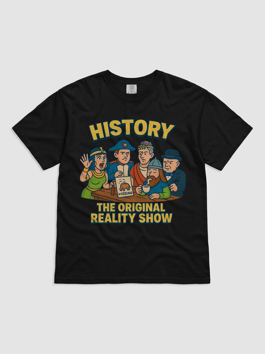 Historical Figures Hissing Reality T-Shirt product image (1)