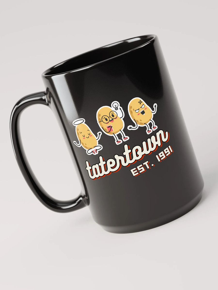 TATERTOWN black glossy mug product image (1)