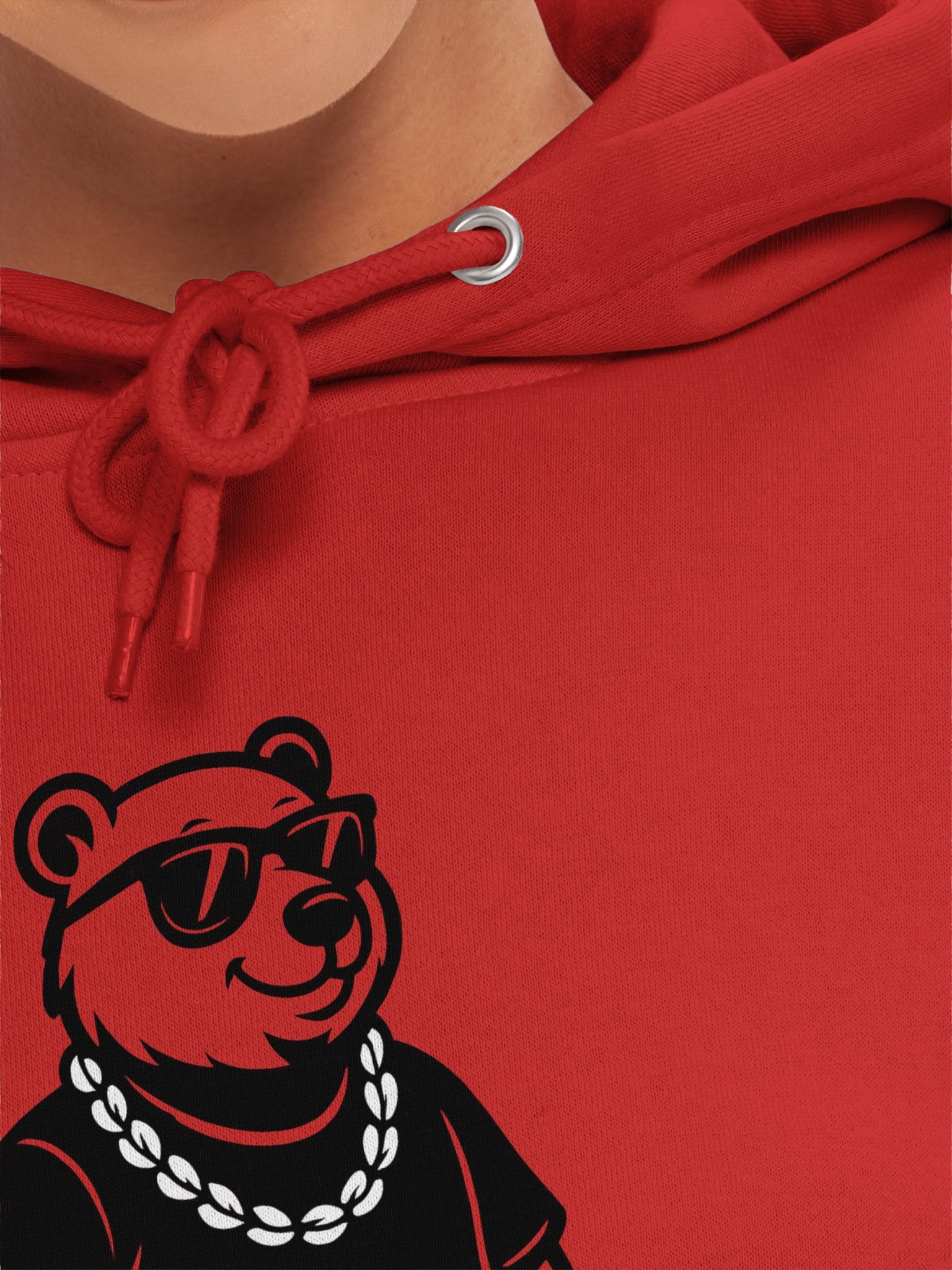 Samoan Urban Bear Hoodie – Lava Lava Streetwear Sweatshirt with Tribal Design | ASP Apparel product image (7)